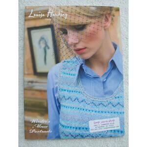New 2006 Louisa Harding Yarns Winter's Muse Portraits Knitting Pattern Book